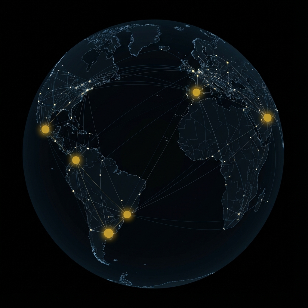 Global Network Map